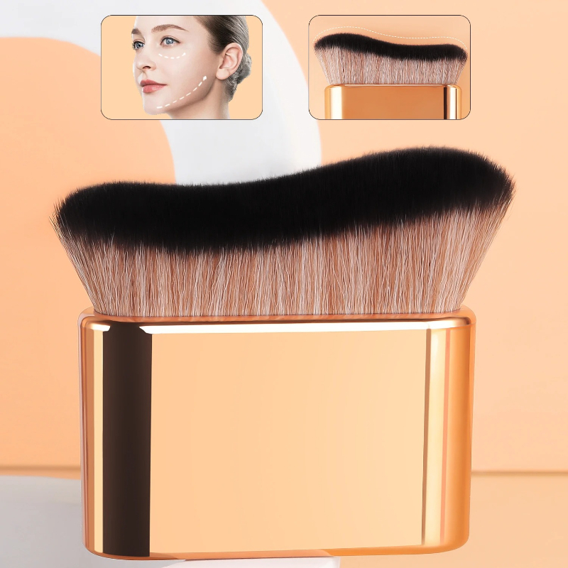 Beauty Home Makeup - 1Pc 휴대용 메이크업 브러쉬, 파운데이션 브러쉬,