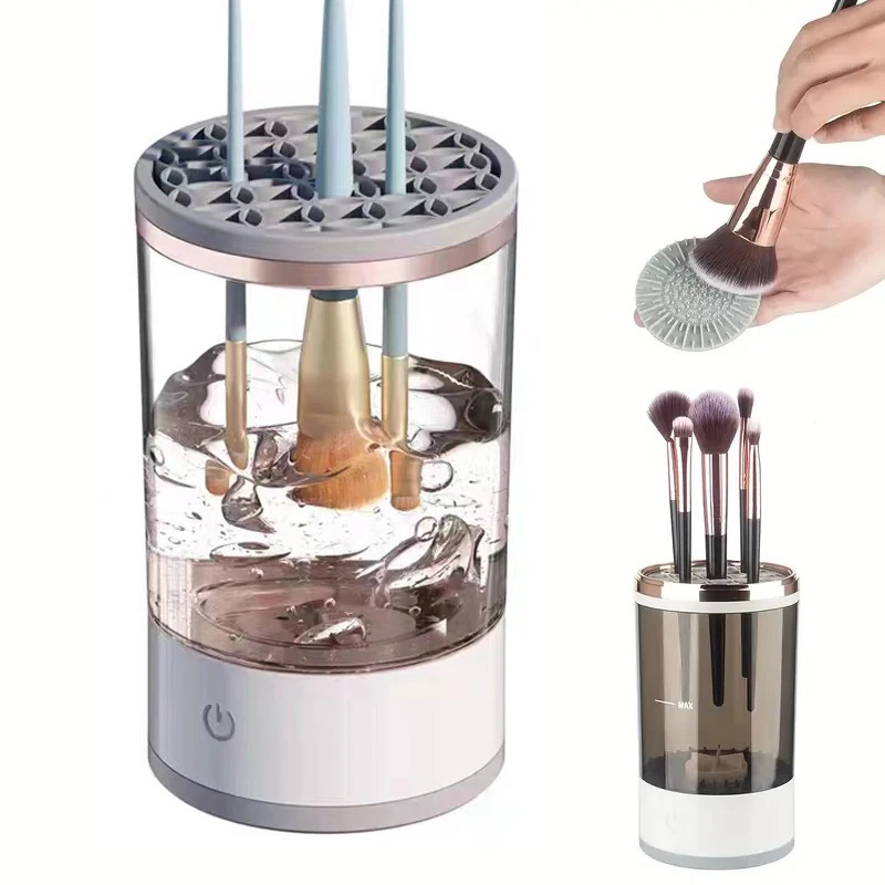 Beauty Home Makeup - 자동 전동 메이크업 브러쉬 클리너 USB