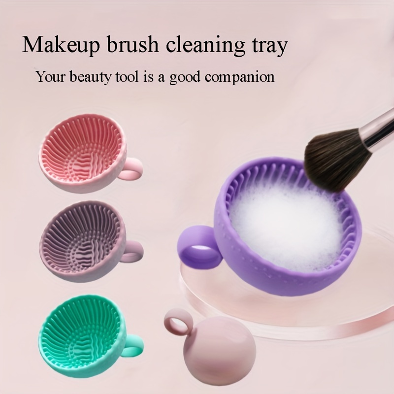 Beauty Makeup Box - 페이셜 메이크업 볼 실리콘 파우더 퍼프
