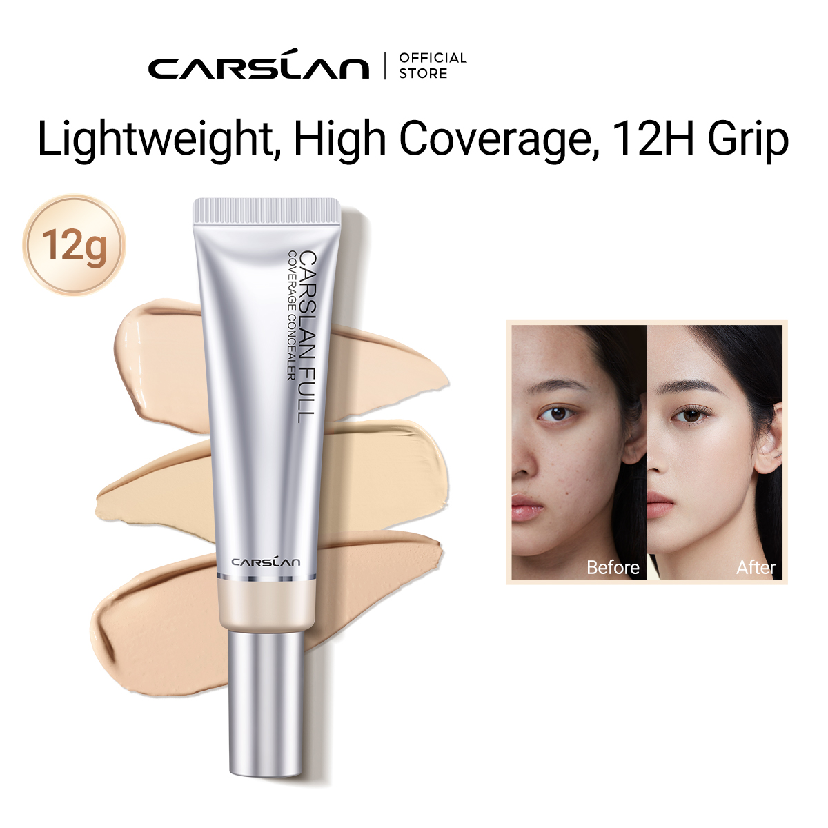Concealer Full Coverage - CARSLAN 풀 커버리지 컨실러 페이스 하이
