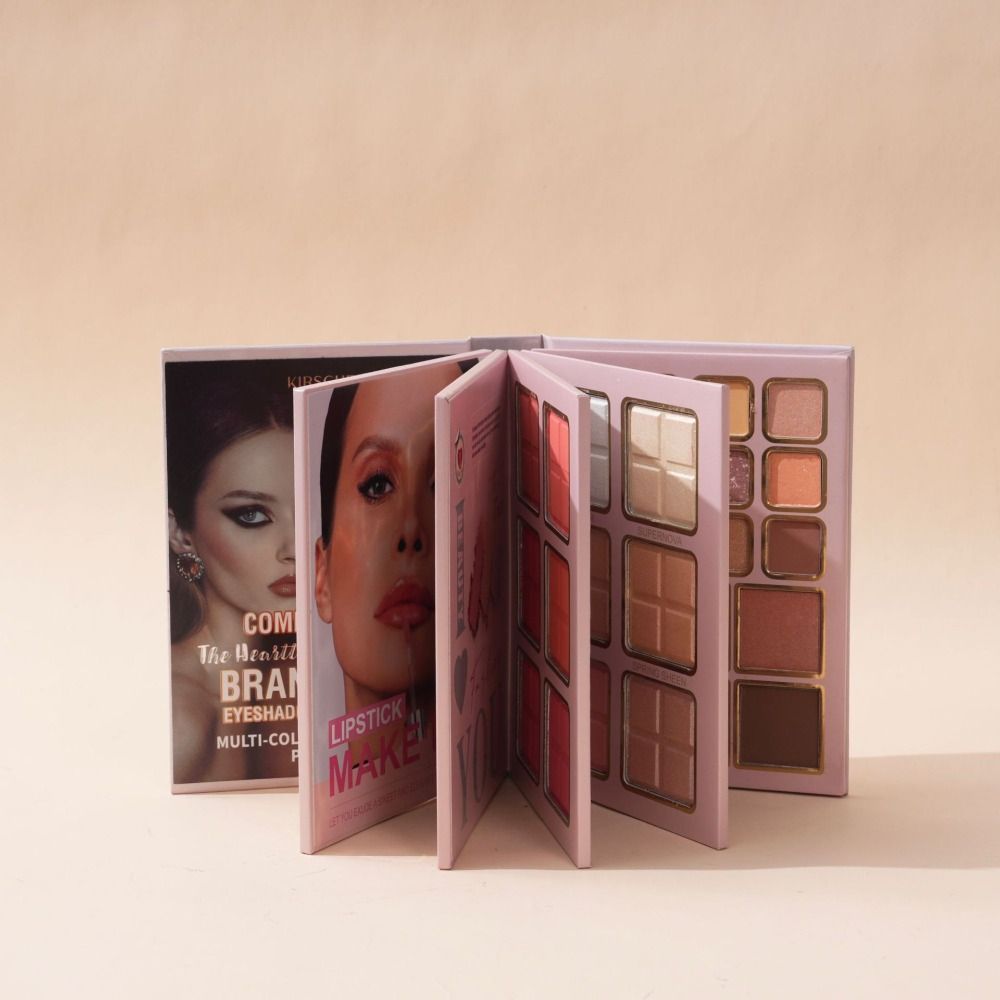 Beauty Book Makeup Kit - 새로운 매트 메이크업 팔레트 북 하이라이터
