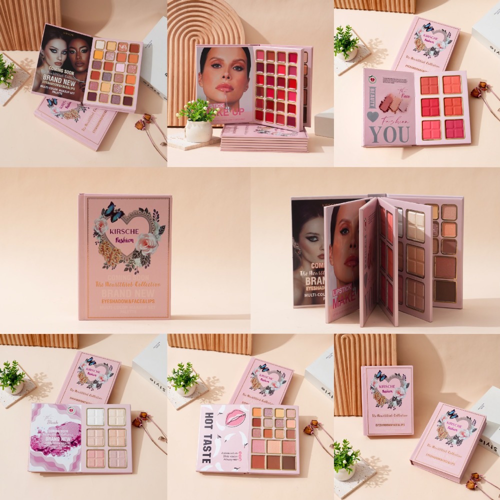 Beauty Book Makeup Kit - 새로운 매트 메이크업 팔레트 북 하이라이터