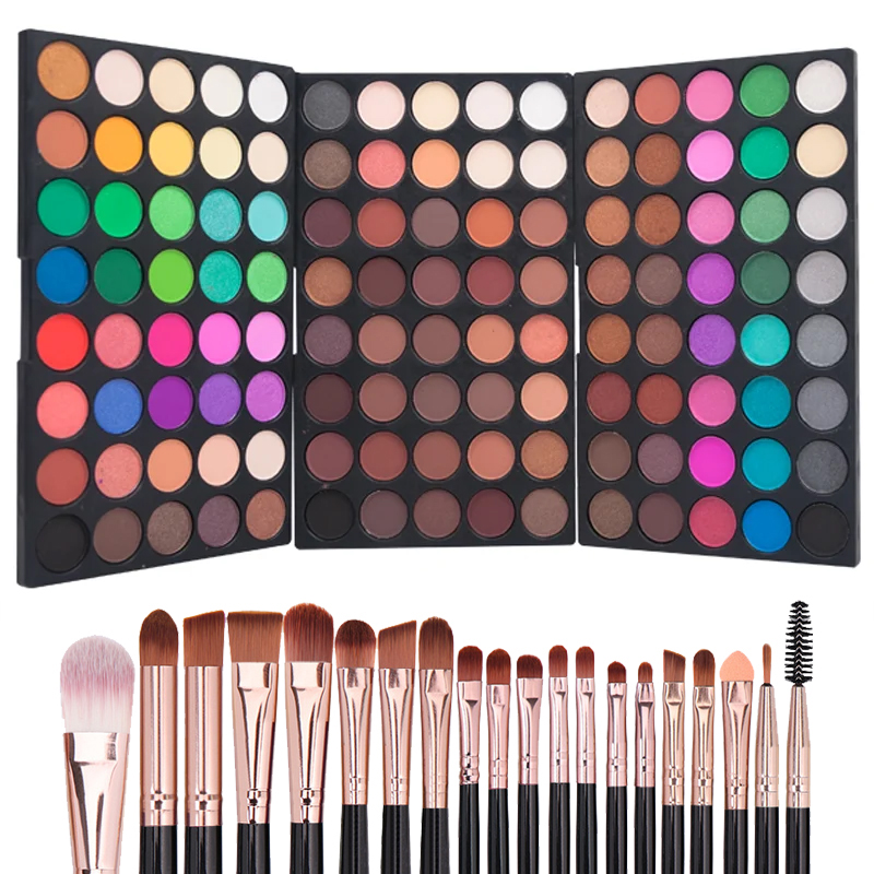 Beauty Book Makeup Kit - 120 가지 색상 매트 쉬머 아이