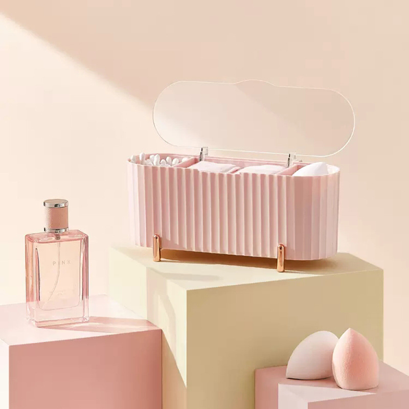 Beauty Makeup Box - 목화 면봉 주최자 홀더 목화 패드