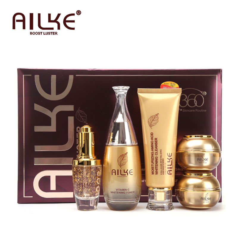 Beauty Makeup Kit - AILKE 미백 스킨케어 세트, 주름 감소,