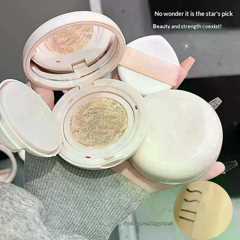 Concealer Full Coverage - 카푸치니 에어쿠션 비비크림 모이스춰라이징 파운데이션 컨실러