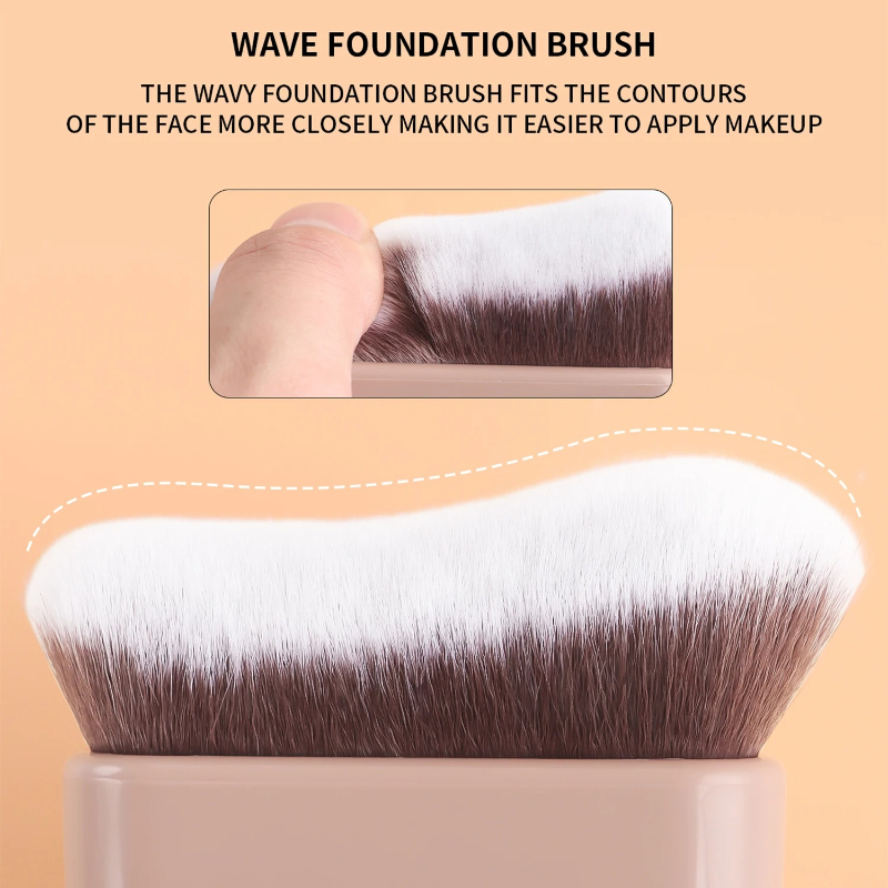 1Pc 휴대용 메이크업 브러쉬, 파운데이션 브러쉬, 곡 - Beauty Home Makeup 리뷰 및 가격