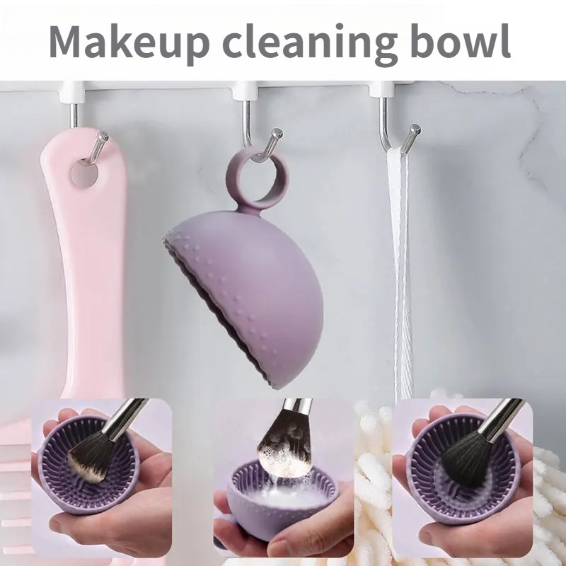 부드러운 실리콘 메이크업 브러쉬 클리너 볼(접이식 파우 - Beauty Home Makeup 리뷰 및 가격