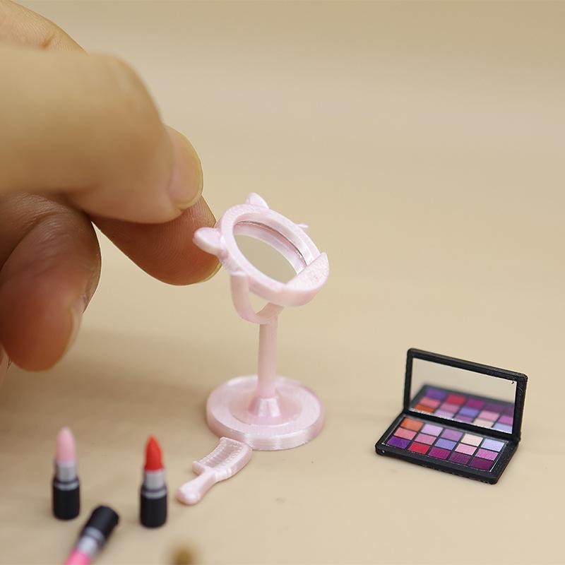 1Pc 미니 인형의 집 메이크업 브러쉬 세트 미니어처  - Beauty Makeup Kit 리뷰 및 가격