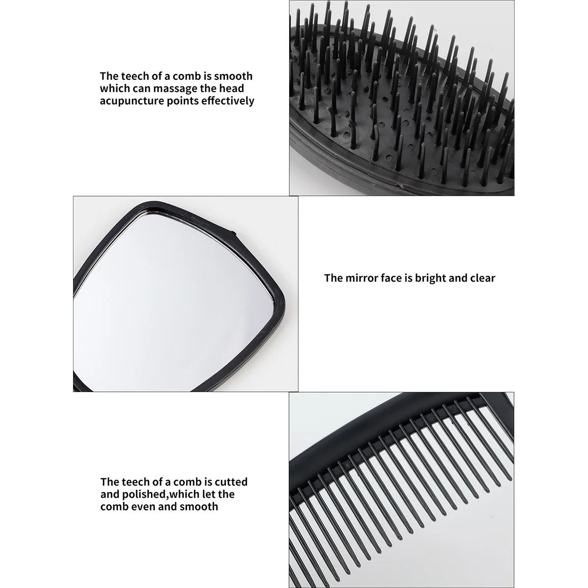 4pcs 헤어 스타일링 세트 미러 세트 컴팩트 뷰티 액 - Beauty Makeup Background 리뷰 및 가격