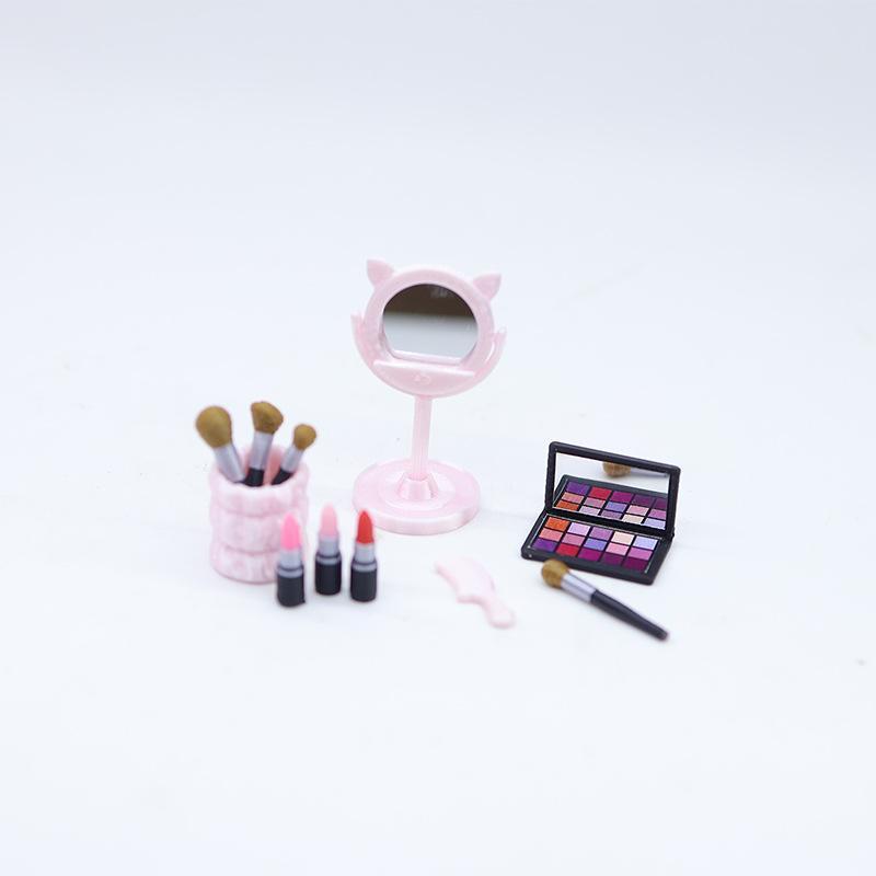 1개 미니어처 인형집 메이크업 브러시 장난감, 인형 놀 - Beauty Makeup Kit 리뷰 및 가격