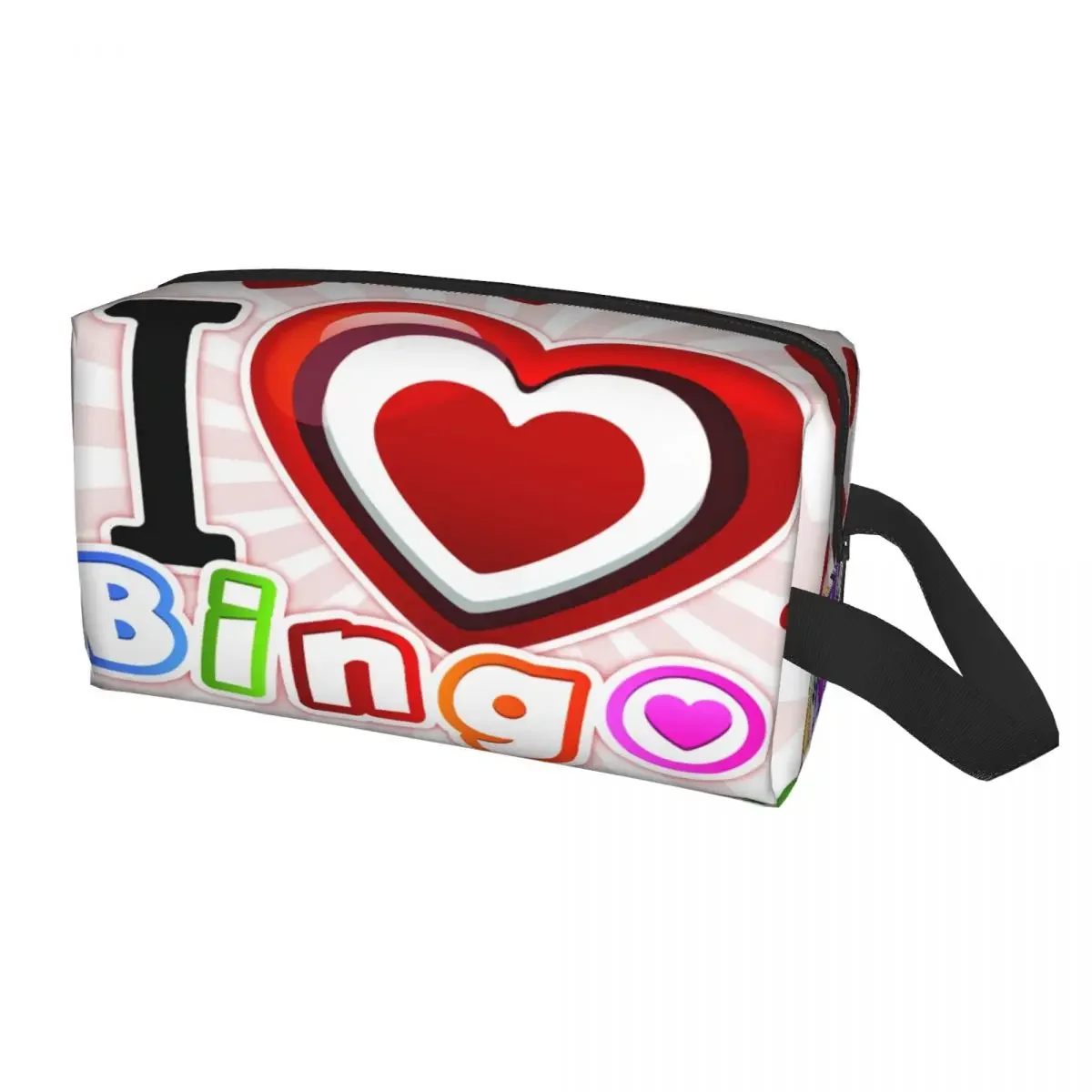 맞춤형 I Love Bingo 여행 화장품 가방, 여성 - Beauty Love Makeup 리뷰 및 가격