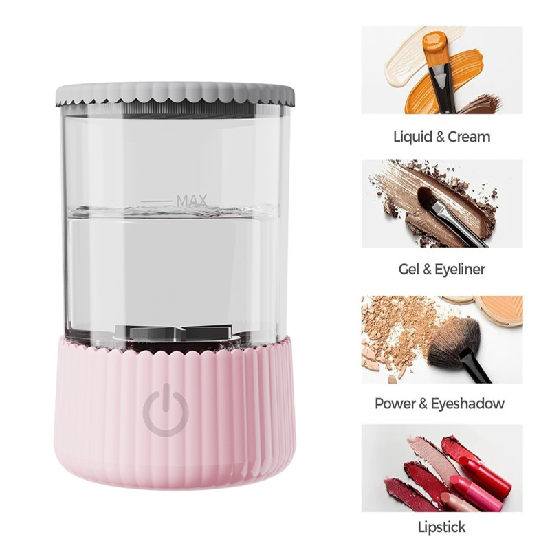 전기 메이크업 브러쉬 클리너, USB 플러그, 회전 청 - Beauty Home Makeup 리뷰 및 가격