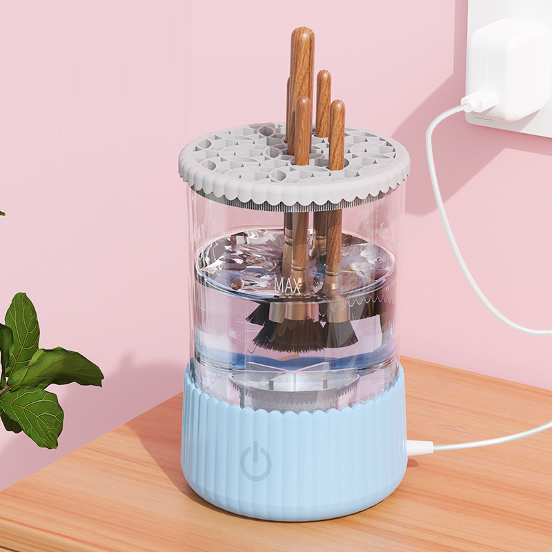 전기 메이크업 브러쉬 클리너, USB 플러그, 회전 청 - Beauty Home Makeup 리뷰 및 가격