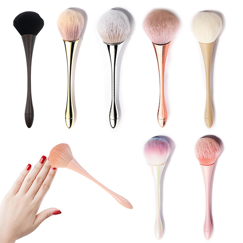클린 네일 더스트 네일 아트 브러쉬 빅 헤드 꽃가루 블 - Beauty Makeup Background 리뷰 및 가격