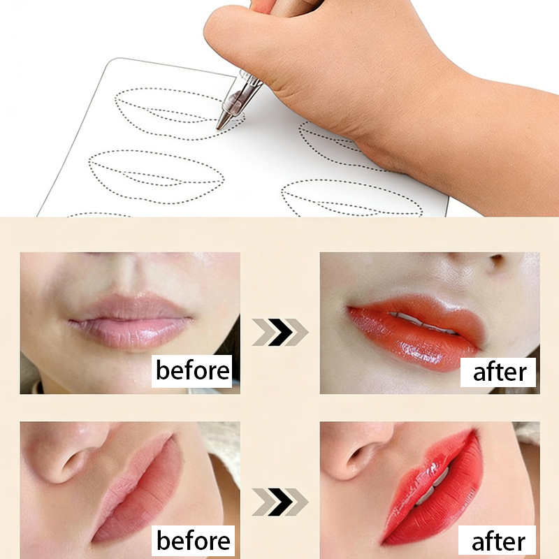 실리콘 타투 입술 연습용 스킨, 마이크로블레이딩 무잉크 - Beauty Makeup Training 리뷰 및 가격