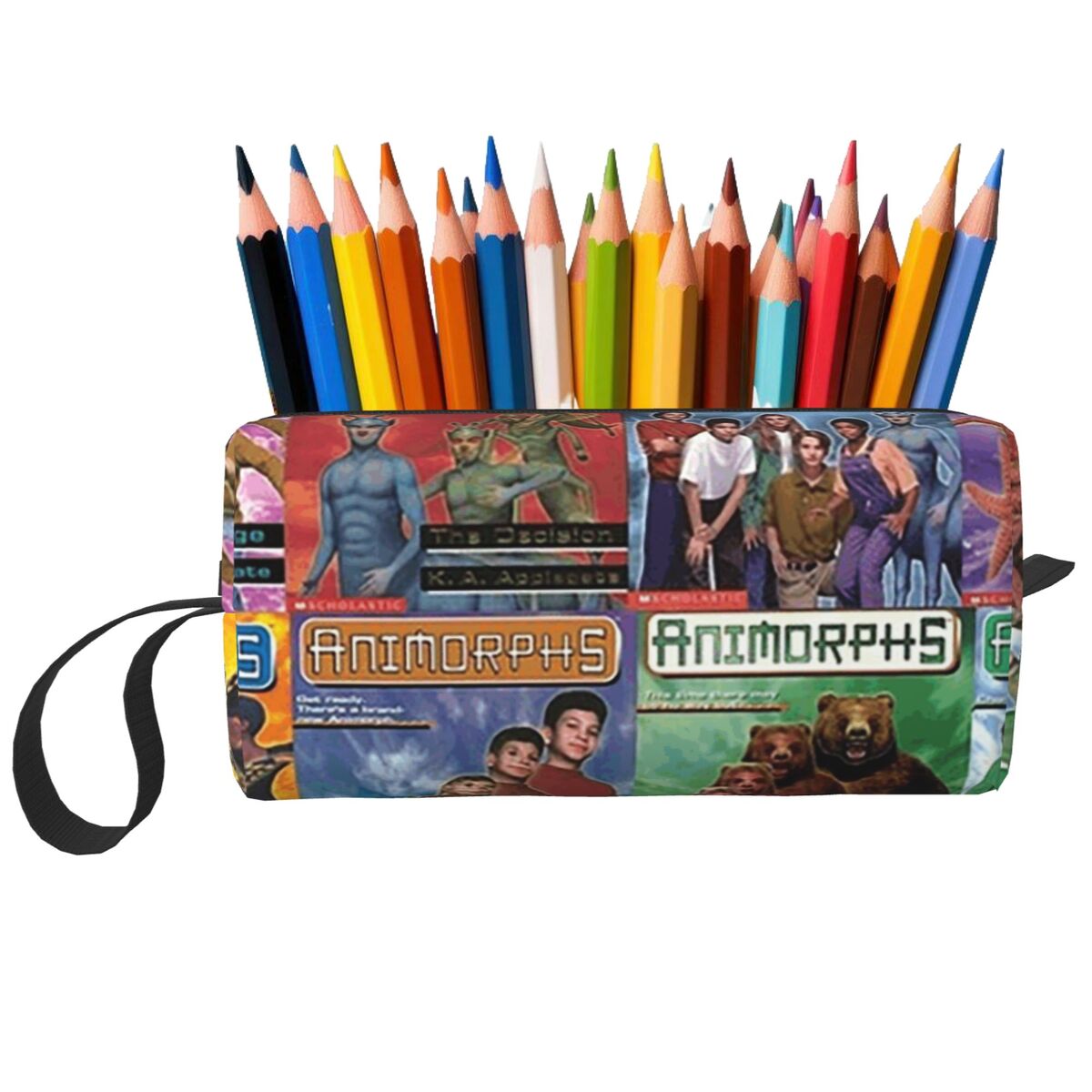 Animorphs 책 표지 메이크업 가방 화장품 정리함 - Beauty Book Makeup Kit 리뷰 및 가격