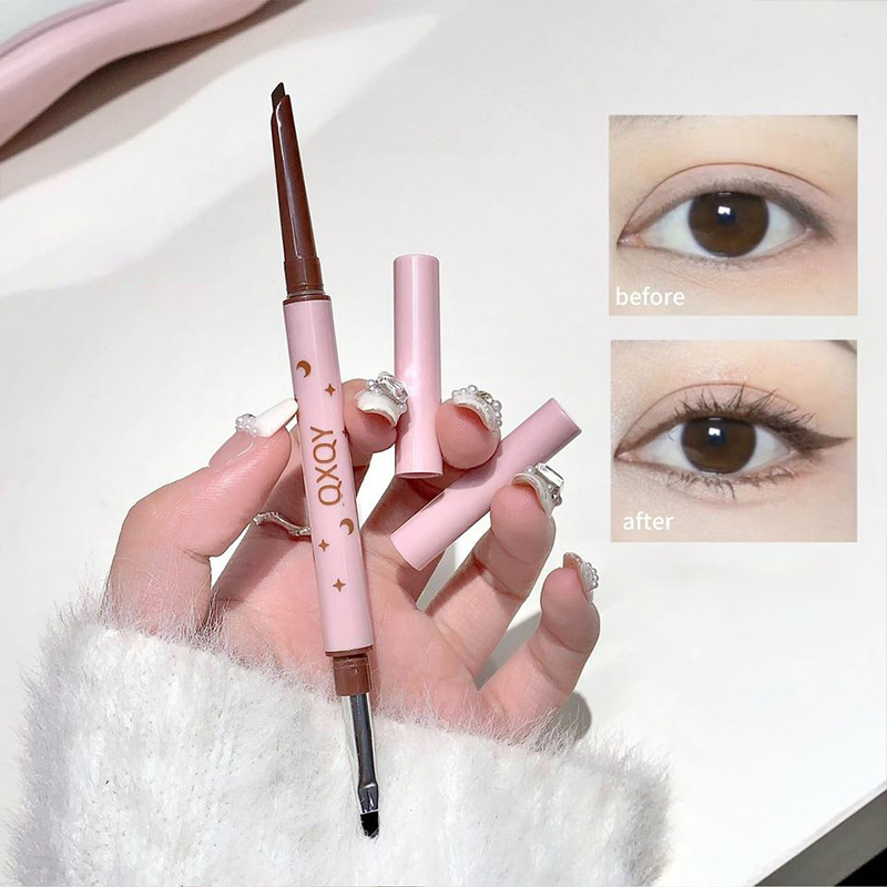 QXQY 더블 헤드 아이라이너, 투인원 아이브로우 펜슬 - Beauty Home Makeup 리뷰 및 가격