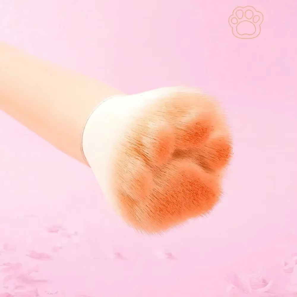 1Pc 고양이 발 모양 블러셔 브러쉬(보관 상자 포함) - Beauty Makeup Store 리뷰 및 가격