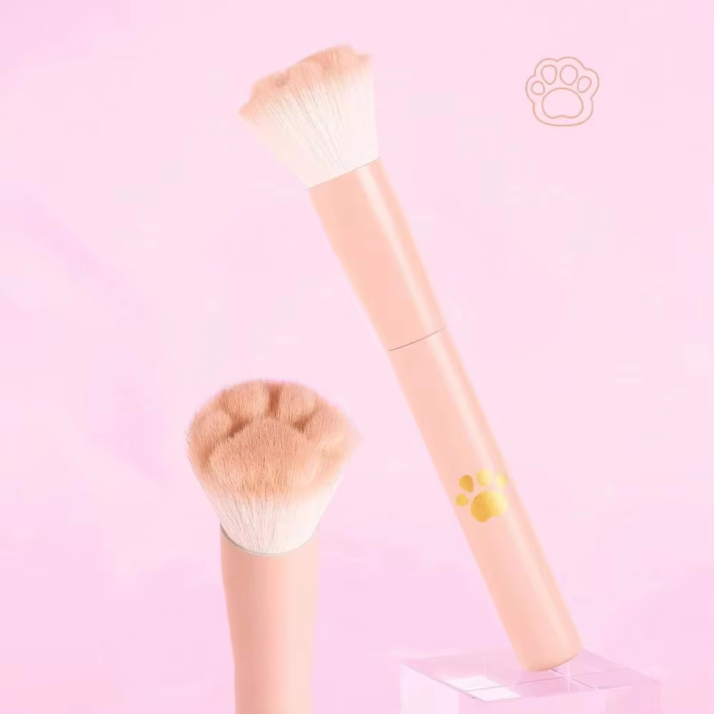 1Pc 고양이 발 모양 블러셔 브러쉬(보관 상자 포함) - Beauty Makeup Store 리뷰 및 가격