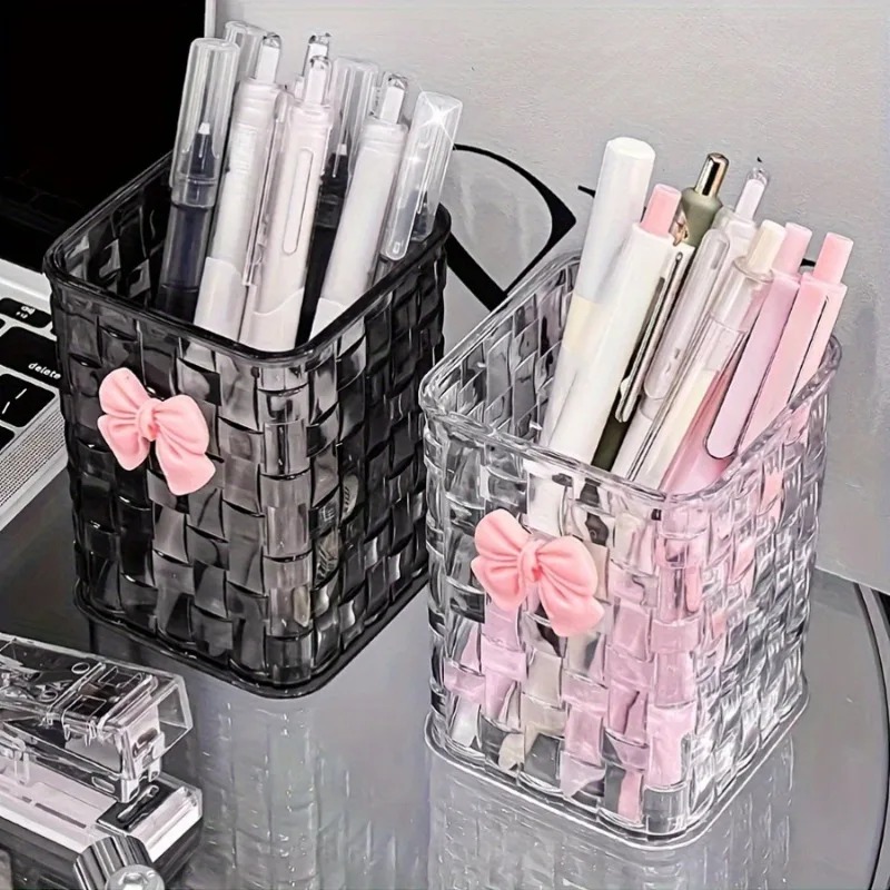 2개 투명 아크릴 눈썹 브러쉬 보관함(리본 포함) -  - Beauty Makeup Box 리뷰 및 가격