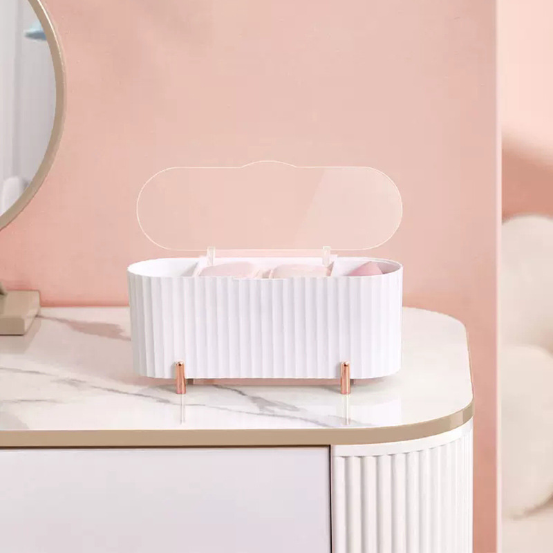 목화 면봉 주최자 홀더 목화 패드 보관 상자 뚜껑이있는 - Beauty Makeup Box 리뷰 및 가격