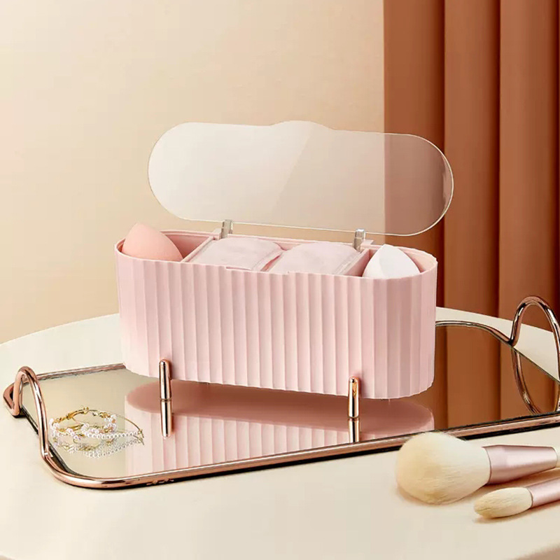 목화 면봉 주최자 홀더 목화 패드 보관 상자 뚜껑이있는 - Beauty Makeup Box 리뷰 및 가격