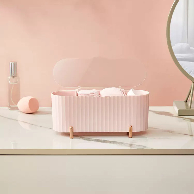 목화 면봉 주최자 홀더 목화 패드 보관 상자 뚜껑이있는 - Beauty Makeup Box 리뷰 및 가격