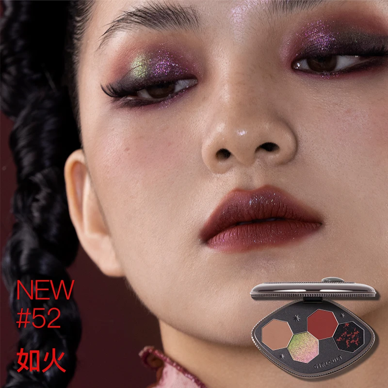 Girlcult 4 색 아이섀도우 팔레트 쉬머 매트 카 - Beauty Book Makeup Kit 리뷰 및 가격