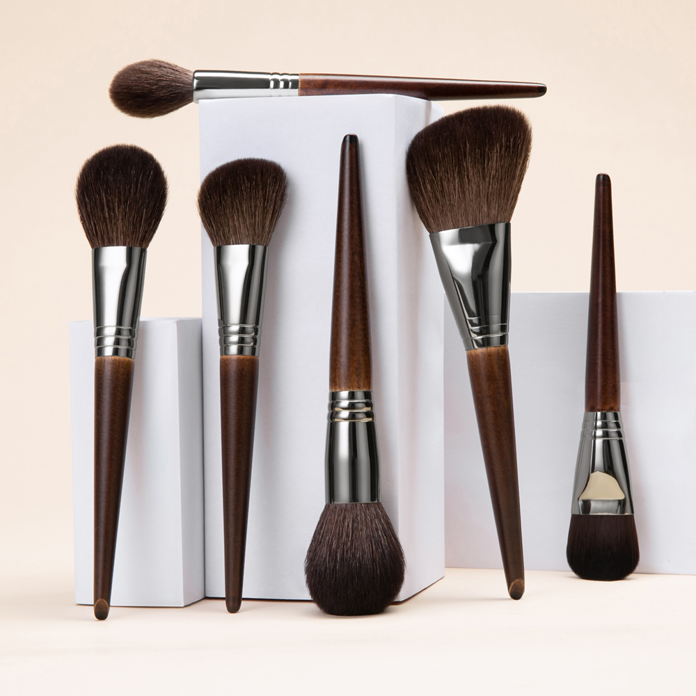 OVW 천연 염소 헤어 메이크업 브러쉬 세트 전문 키트 - Beauty Makeup Store 리뷰 및 가격