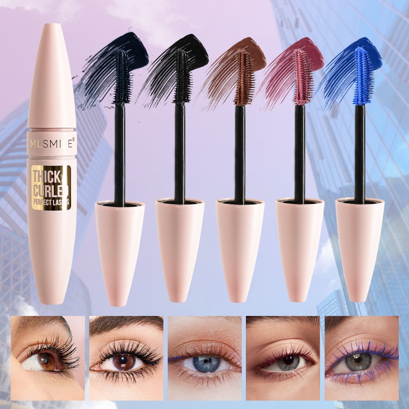 컬러풀 마스카라 블랙 및 컬러스 볼륨업 컬링 번짐 방지 - Beauty Makeup Stores 리뷰 및 가격