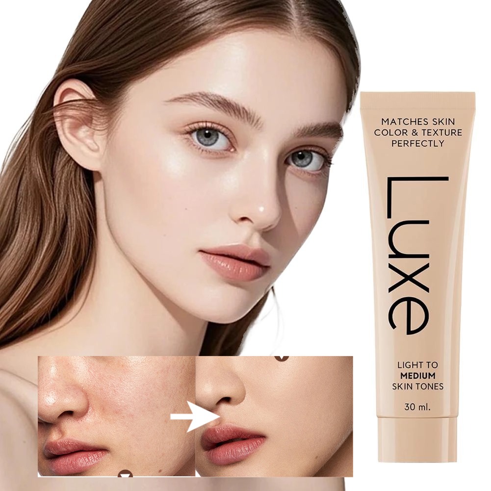 30ml 럭스 셀프-어드조빙 스킨 톤 파운데이션 컬러  - Concealer Full Coverage 리뷰 및 가격